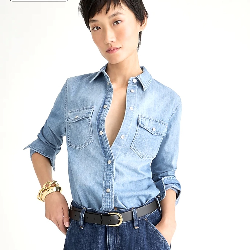 J crew perfect shirt size xs